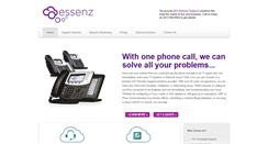 Desktop Screenshot of essenz.com