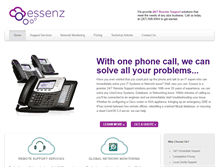 Tablet Screenshot of essenz.com
